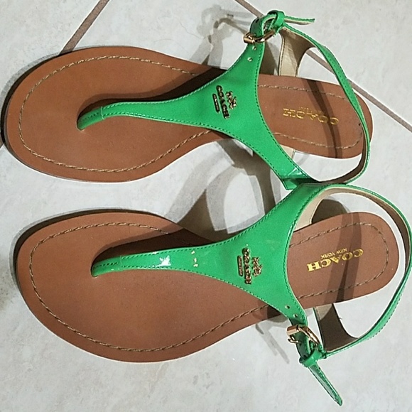 Coach Shoes - Coach sandals sz 6